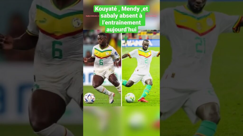 Equipe Nationale : Nampalys Mendy, Youssouf Sabaly et Cheikhou Kouyaté absents de l'entraînement