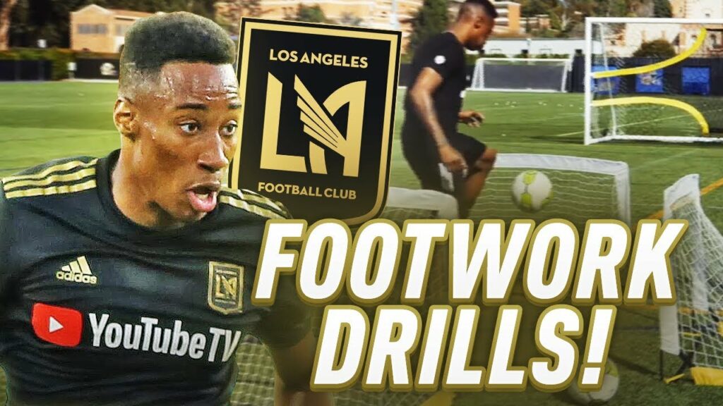 Footwork & Finishing Training With LAFC Pro Player!