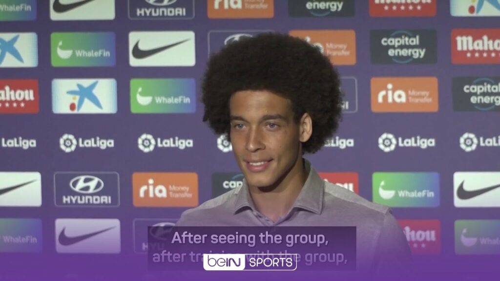 Pemain Baru Atletico, Axel Witsel, Bangga Bisa Dilatih Simeone