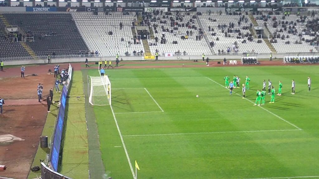 Partizan Inđija, Takuma Asano gol iz penala