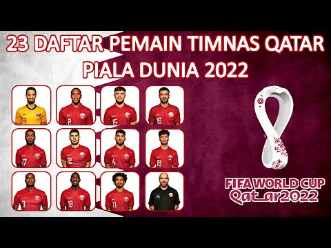 DAFTAR PEMAIN TIMNAS QATAR DI PIALA DUNIA 2022 || FIFA WORLD CUP QATAR 2022