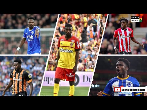 Performance of Salis Samed, Mohammed Salisu, Welbeck, Amartey and others in Premier League & Lig Un