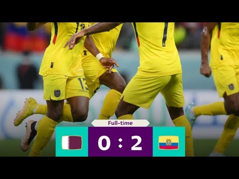 FIFA World Cup 2022, Qatar vs Ecuador Highlights: Ecuador beat Qatar 2-0 in the opener l #FIFA