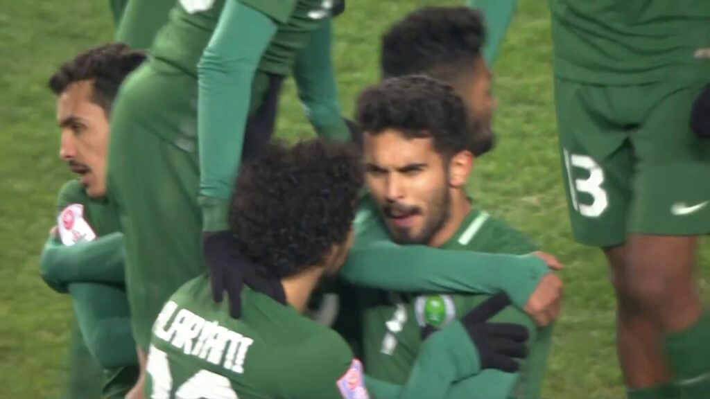 Rakan Al Anaze equalises with a last gasp penalty!