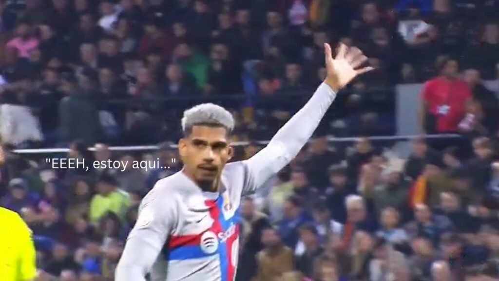 Araujo demuestra carácter