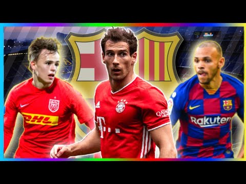 LÉON GORETZKA, MARTIN BRAITHWAITE & MIKKEL DAMSGAARD / LES DERNIÈRES INFORMATIONS AU FC BARCELONE.