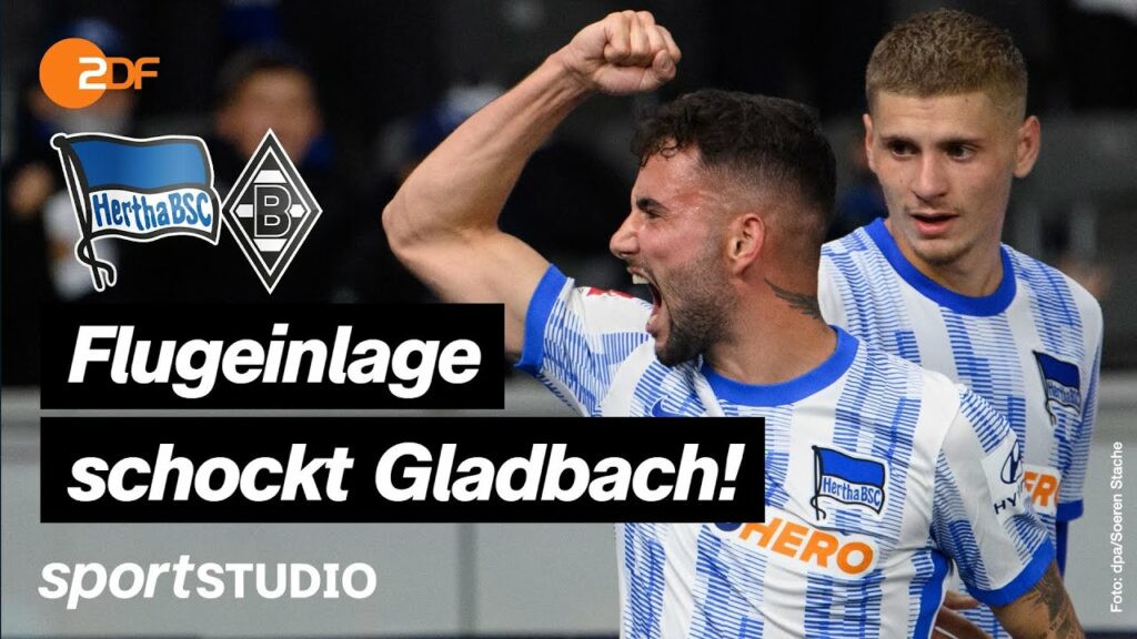 Hertha BSC – Gladbach Highlights | Bundesliga, 9. Spieltag | sportstudio