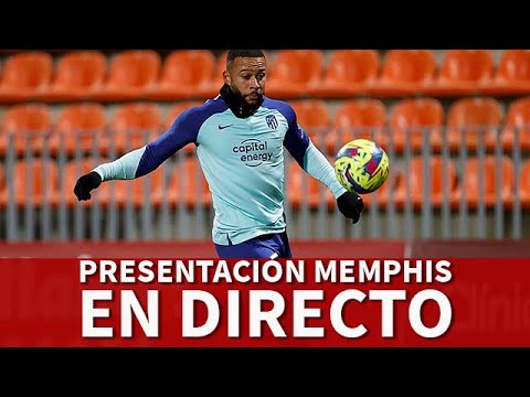 EN DIRECTO: Presentación de MEMPHIS Depay como nuevo jugador del ATLÉTICO DE MADRID | Diario AS