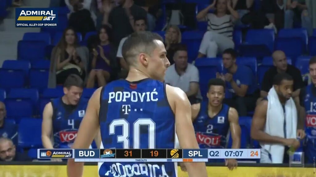 Popović and Ilić connect for the ALLEY-OOP (Budućnost VOLI - Split, 2.10.2022)