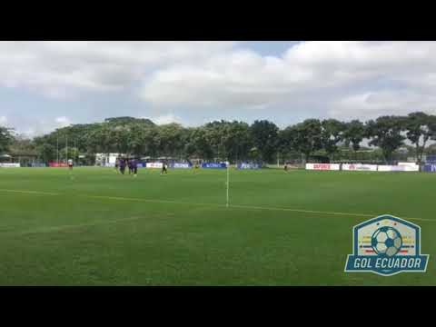 Golazo de Ayrton Preciado - C S E ENTRENAMIENTOS - GOL ECUADOR