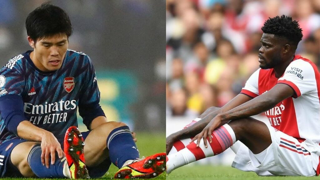 Takehiro Tomiyasu And Thomas Partey Injury Updates Ahead Of Wolves Clash