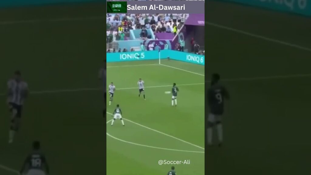 Saudi VS Argentine |  Salem Al Dawsari - best goal