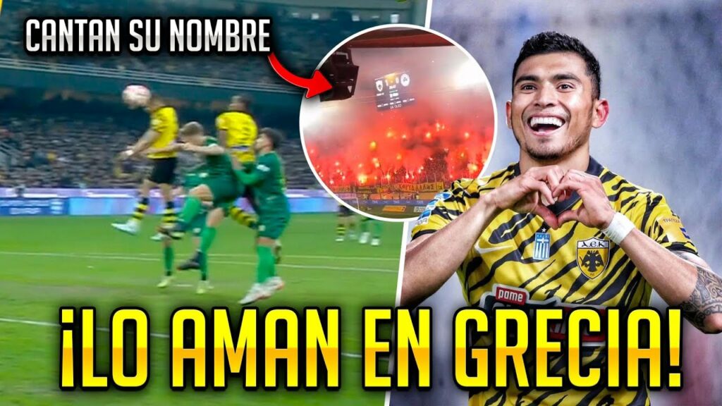 ¡ES IMPRESIONANTE! Este es el CÁNTICO QUE LE DEDICARON A ORBELÍN | La afición del AEK LO ADORA