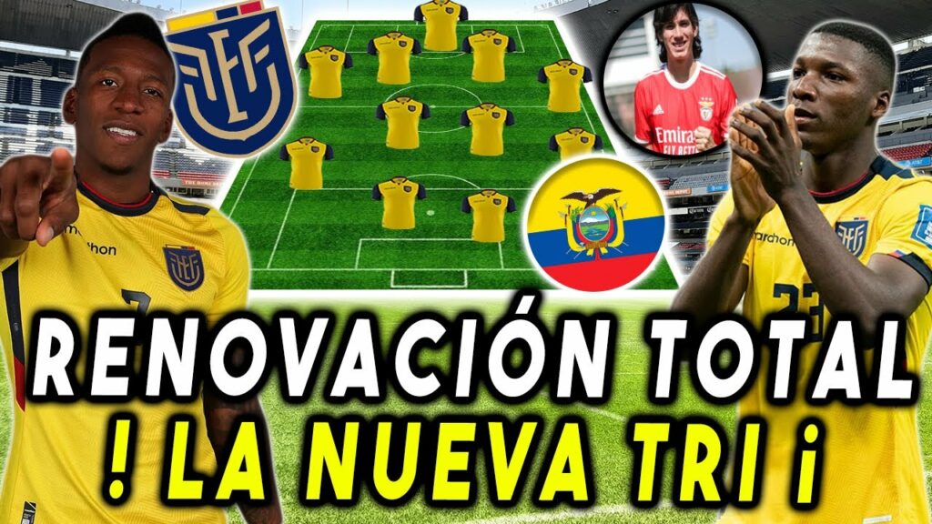 💥 ¡La NUEVA SELECCIÓN DE ECUADOR 2023! 35 JUGADORES RUMBO MUNDIAL 2026 Y COPA AMÉRICA 2024 LA TRI 💥
