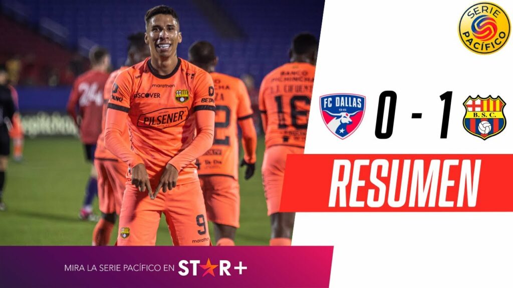 ¡TRIUNFAZO DEL ÍDOLO DE ECUADOR EN SU VISITA A ESTADOS UNIDOS! |  Dallas 0-1 Barcelona SC | RESUMEN