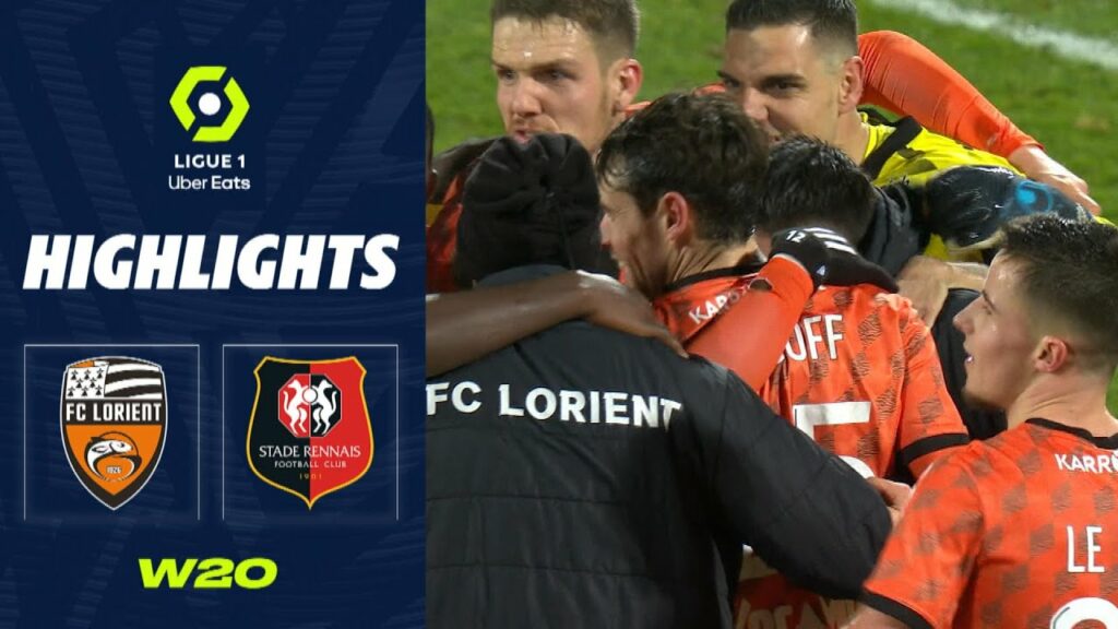 FC LORIENT - STADE RENNAIS FC (2 - 1) - Highlights - (FCL - SRFC) / 2022-2023