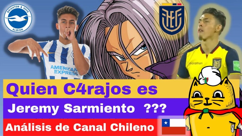Quien C4rajos es Jeremy Sarmiento y como juega? 🇪🇨