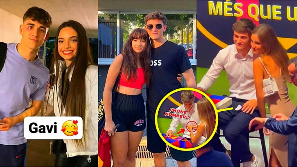 Gavi Crazy Reaction When He Met Female Fans 👀