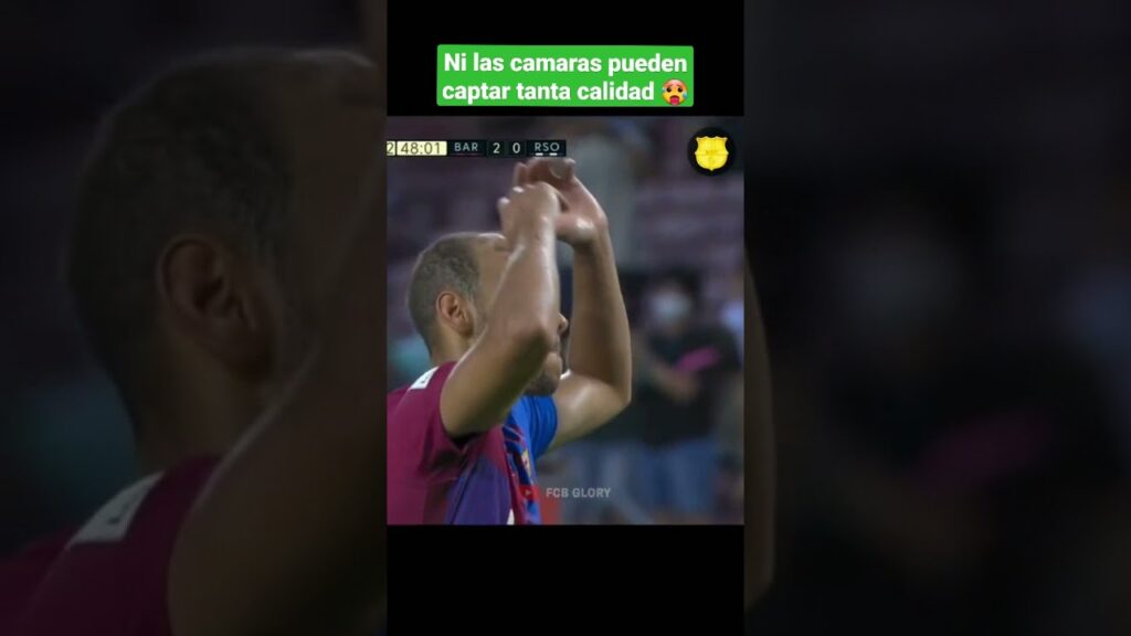 Las camaras no pueden captar la calidad de Braithwaite #braithwaite#fcbarcelona