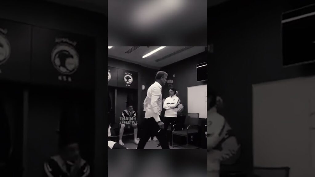 Herve Renard's Half Time Team Talk To The Saudi Team 🇸🇦