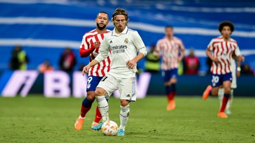Luka Modric vs Atletico Madrid Copa Del Rey Quater Finals