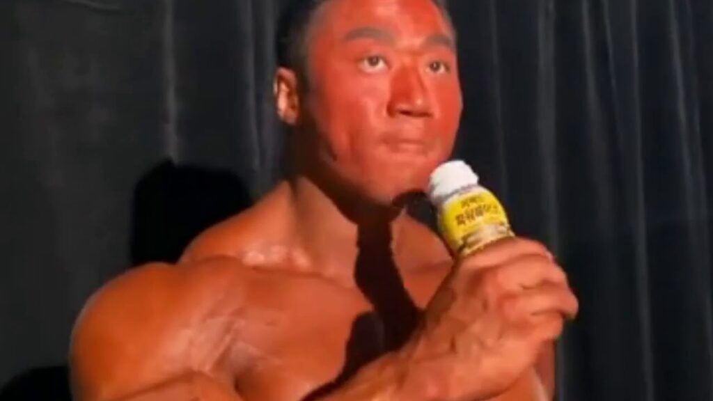 Korean Bodybuilder Seung Chul Lee Backstage Olympia 2020