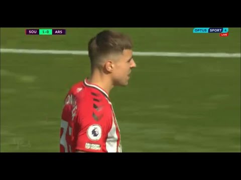 Goal reaction of Jan Bednarek 1-0 vs arsenal #shorts