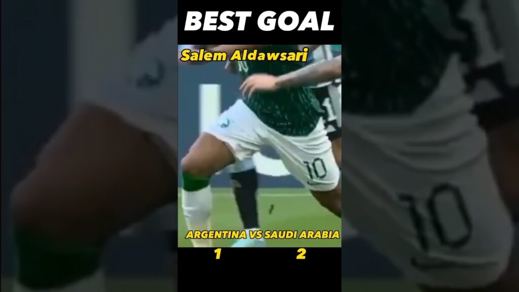 best goal Salem Aldawsari #shorts ##youtubeshorts #fyp #argentina #saudiarabia
