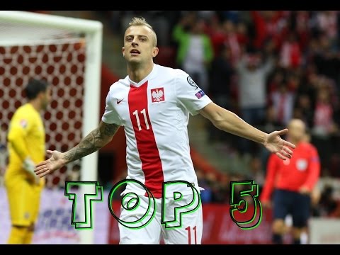 Kamil Grosicki- 5 najładniejszych bramek