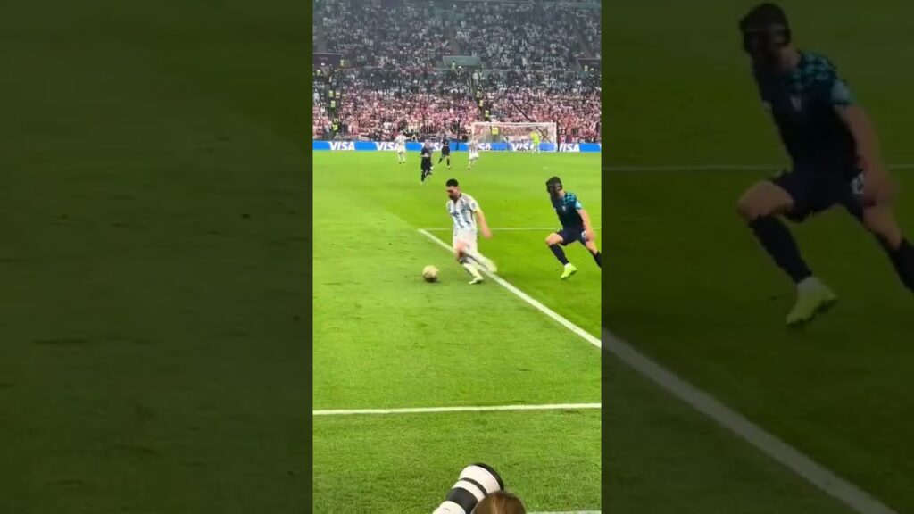 Lionel Messi DESTROYED Josko Gvardiol for Argentina's third goal #Messi #Gvardiol #worldcup