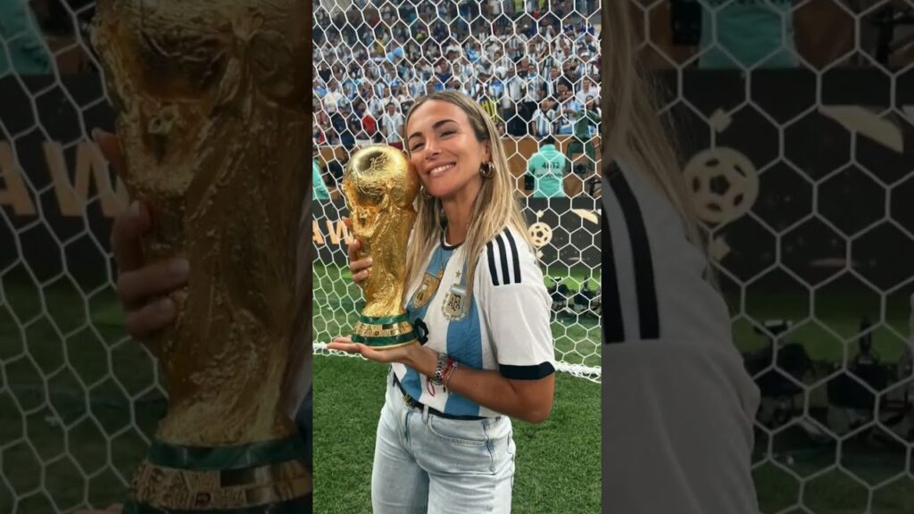 Guido Rodriguez and Wada Ramon #football #worldcup #wags #shorts #argentina #guidorodriguez