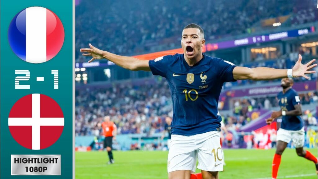 France vs Denmark 2-1 Highlights & Goals - Group Stage | World Cup 2022