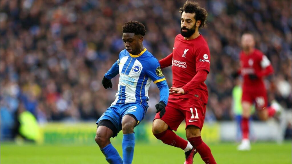 Tariq lamptey goal/ assist Brighton 2-1 Liverpool | Tariq lamptey Vs Liverpool player ratings