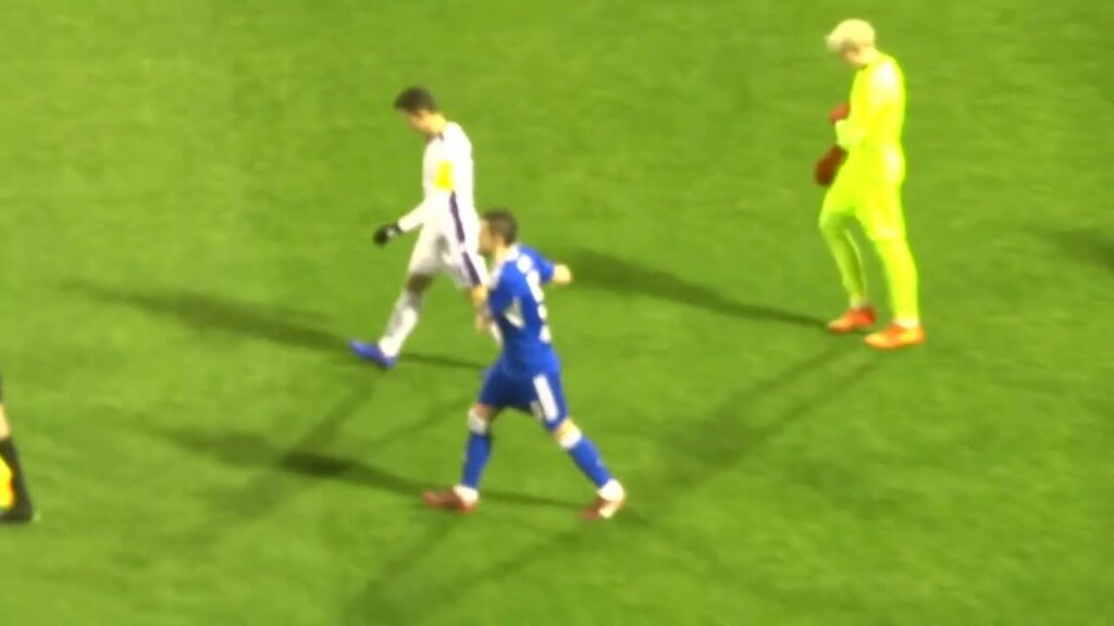 Dinamo - Lokomotiva: wyjście na boisko