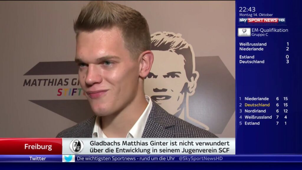 Matthias Ginter - SSN Interview 14.10.19