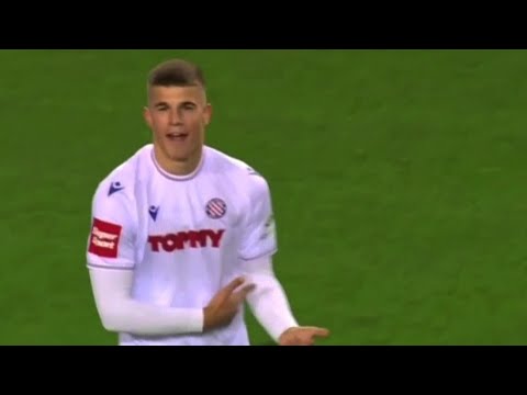 15 years old Luka Vuskovic Amazing Perfomance vs Schalke 2022