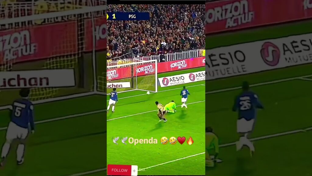 Openda 🤣🤣🔥🕊🕊♥️Lens vs PSG 3-1!!#shorts