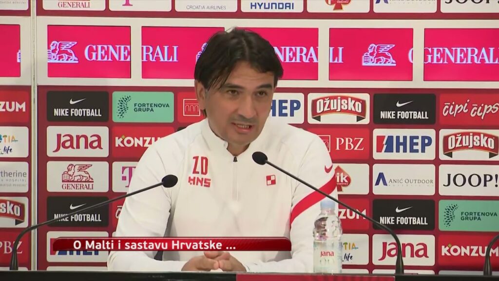Zlatko Dalić o Sastavu Hrvatske i Igri Malte | SPORT KLUB Fudbal