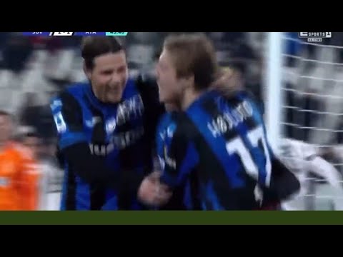 Atalanta Fans Celebrate After Joakim Mæhle Goal Vs Sampdoria (28th January, 2023) #JoakimMæhle 😍😍