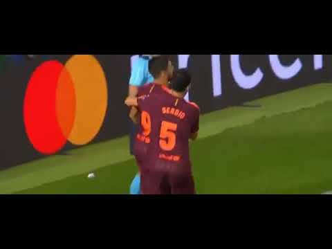 Sebastian Coates Own Goal   Sporting CP vs Barcelona 0 1 UCL 27/09/2017