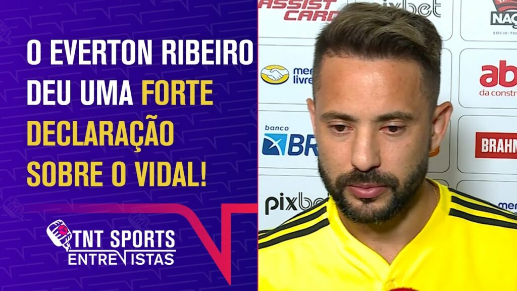 O VIDAL DEU CHILIQUE E O EVERTON RIBEIRO RESPONDEU ISSO! | TNT Sports Entrevistas