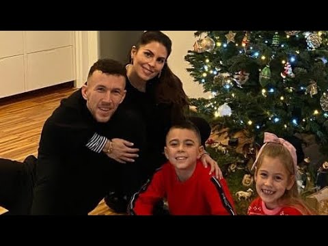 Footballer Ivan Perisic enjoying life with family fans friends publicly on vacations / tours