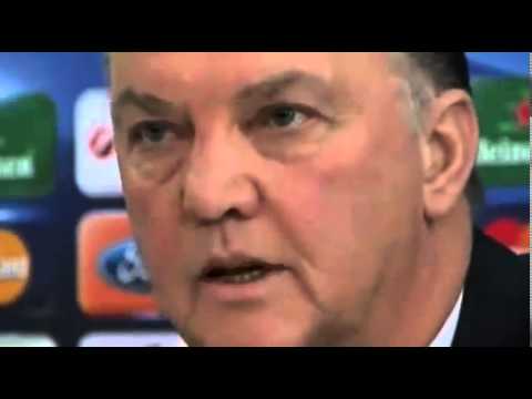 Louis van Gaal antwortet auf Hoeness' Vorwürfe.flv