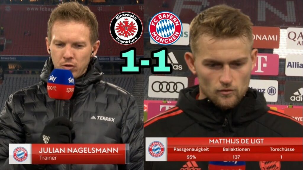 Matthijs De Ligt & Jullian Magelsmann Post Match Interview After 1-1 Against