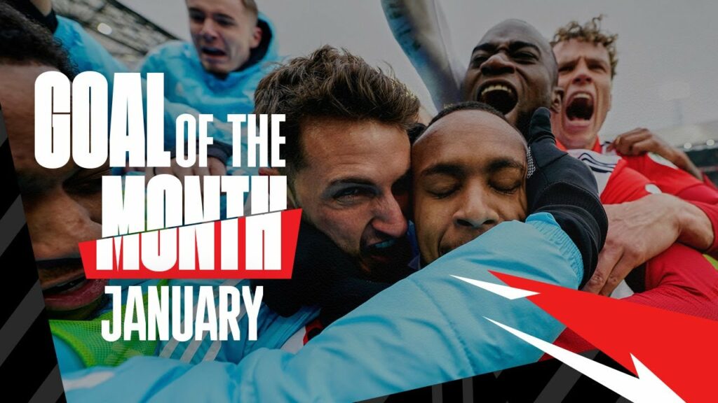 This year’s first personal prize goes to... | Goal of the Month January