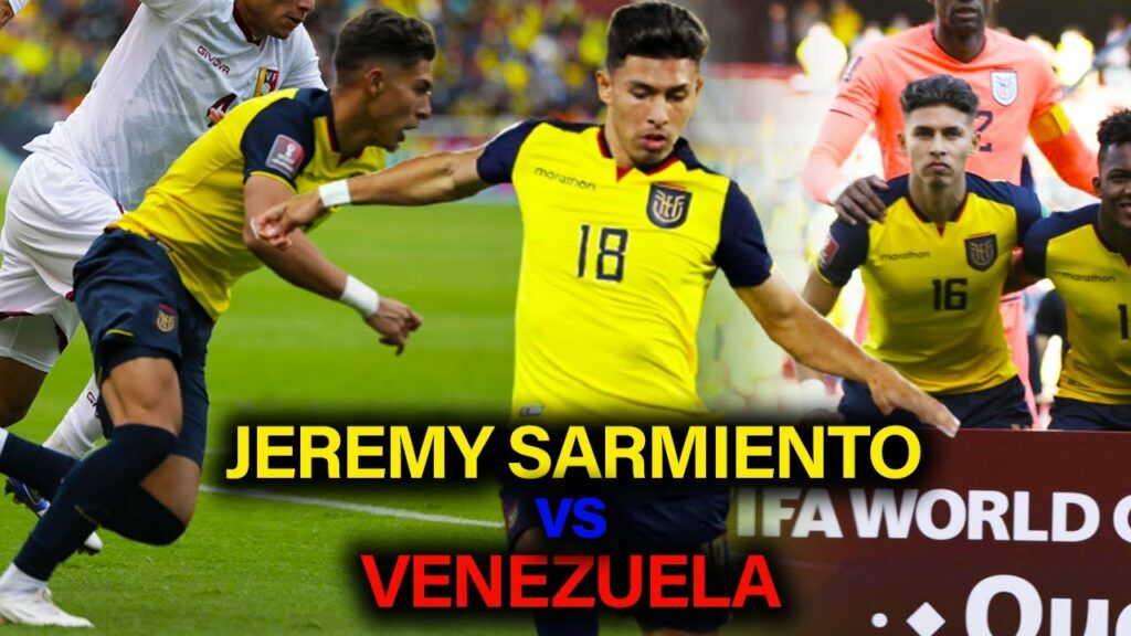 ASÍ FUE EL PARTIDO de JEREMY SARMIENTO ante VENEZUELA