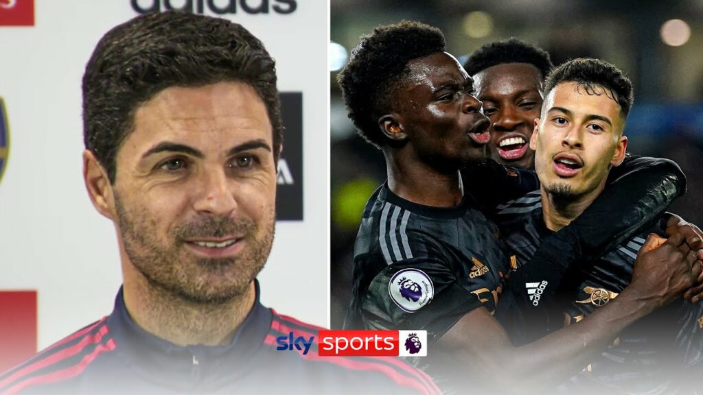"He's a player with ENORMOUS potential" | Mikel Arteta on Gabriel Martinelli signing a new contract