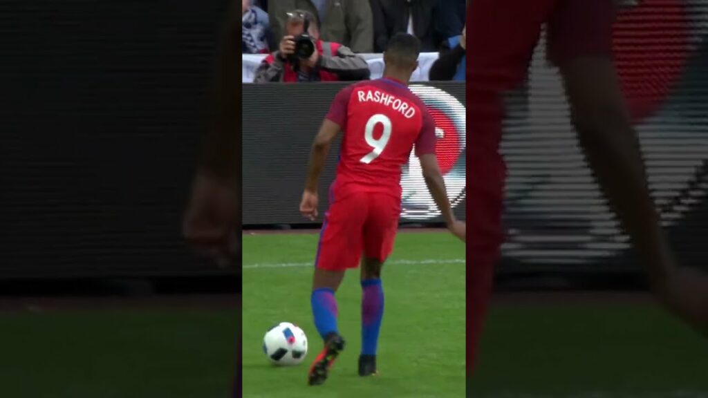 Young Marcus Rashford scores 135 seconds into his debut!  #shorts