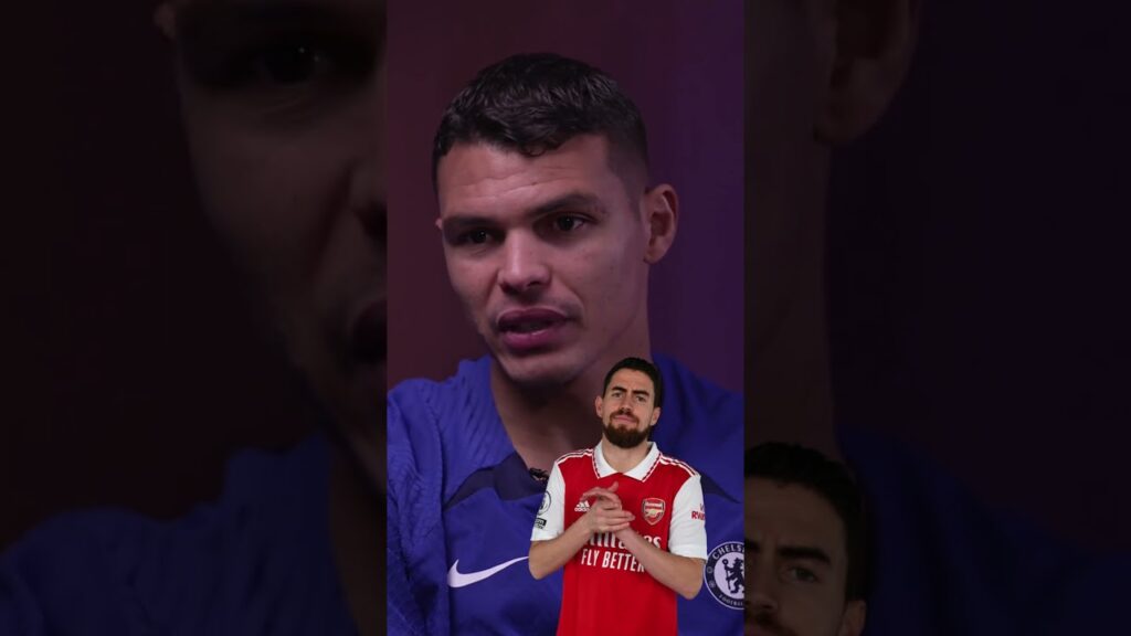 O THIAGO SILVA FALOU ISSO AÍ DO JORGINHO NO ARSENAL 😳😳 #Shorts