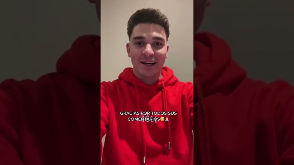 Julián #Álvarez le cumplió el sueño a Norma 😍 Julián #Álvarez le cumplió el sueño a Norma 😍